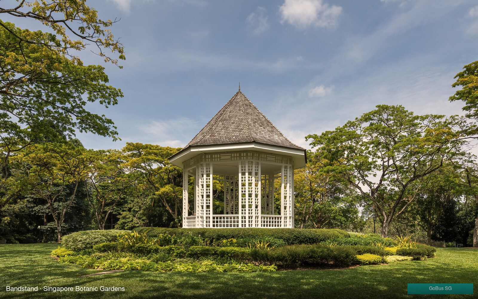 Bandstand at the Singapore Botanic Gardens