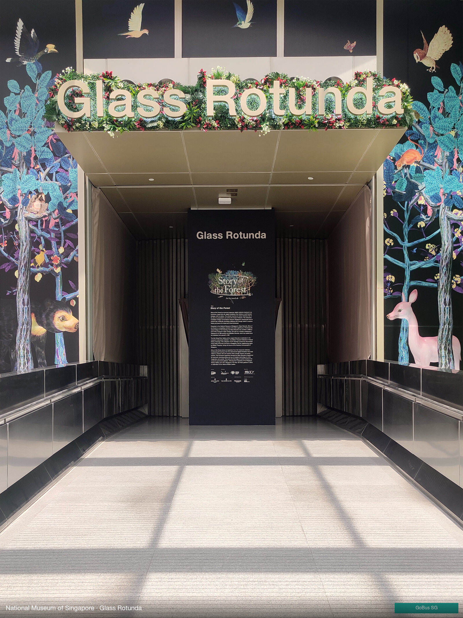 Glass Rotunda of the National Museum of Singapore